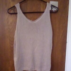 Hand Stitch By Parsons Knitted Tank